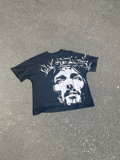 “JESUS” Oversized Boxy T-Shirt