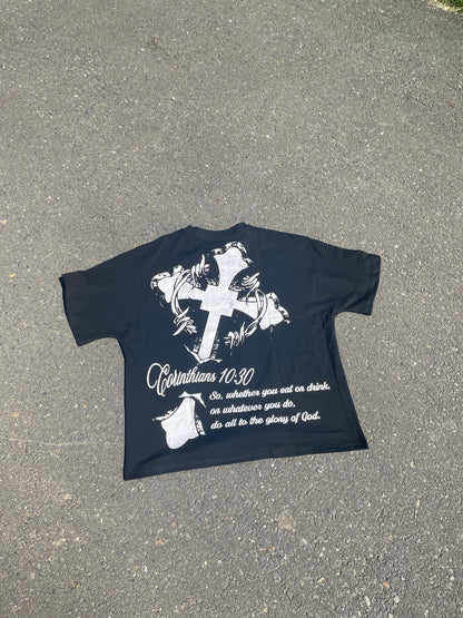 “JESUS” Oversized Boxy T-Shirt